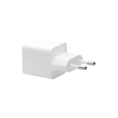 dbramante1928 - Cestovný adaptér re-charge GaN USB-A, 18 W, biela