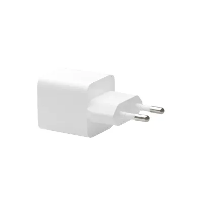 dbramante1928 - Cestovný adaptér re-charge GaN USB-A/USB-C, 30 W, biela