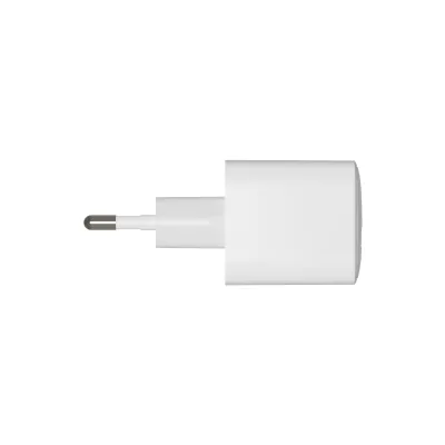 dbramante1928 - Cestovný adaptér re-charge GaN USB-A/USB-C, 30 W, biela