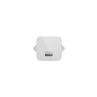 dbramante1928 - Cestovný adaptér re-charge GaN USB-C, 25 W, biela