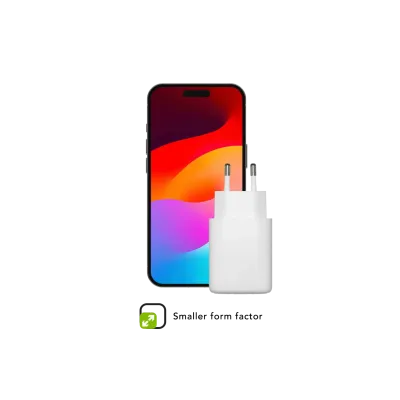 dbramante1928 - Cestovný adaptér re-charge GaN 2x USB-C, 25 W, biela