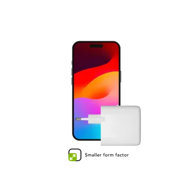 dbramante1928 - Cestovný adaptér re-charge GaN 2x USB-C, 45 W, biela