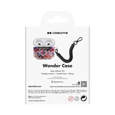 case&me - Puzdro Wonder pre AirPods 3, M pattern