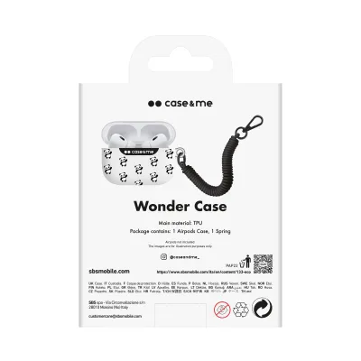 case&me - Puzdro Wonder pre AirPods Pro/Pro 2, panda