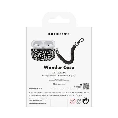 case&me - Puzdro Wonder pre AirPods Pro/Pro 2, small flowers