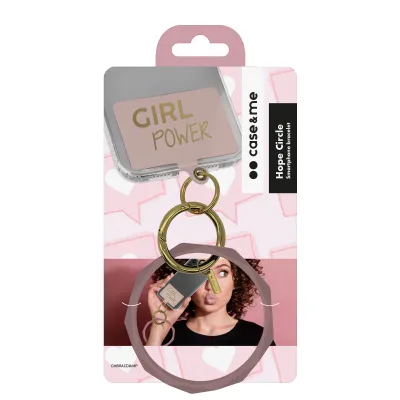 case&me - Náramok pre smartfón Hope Circle, Girl Power