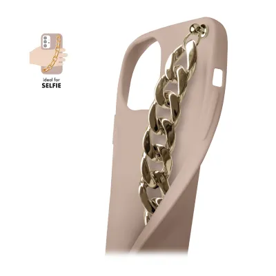 case&me - Puzdro Classy String pre Samsung Galaxy A13 4G, fialová