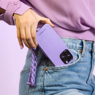 case&me - Puzdro Amelie pre iPhone 14 Pro, lavender