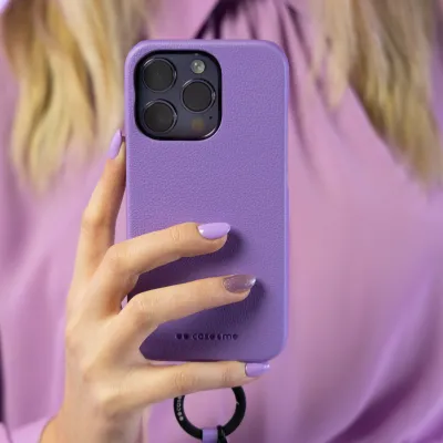 case&me - Puzdro Amelie pre iPhone 14 Pro, lavender
