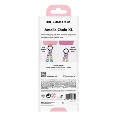 case&me - Náhrdelník Amelie Chain XL, viacfarebná