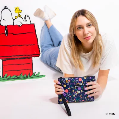 case&me - Kabelka Fancy, Snoopy Flora