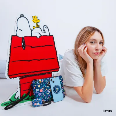 case&me - Kabelka Fancy, Snoopy Flora
