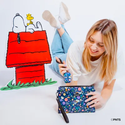 case&me - Kabelka Fancy, Snoopy Flora