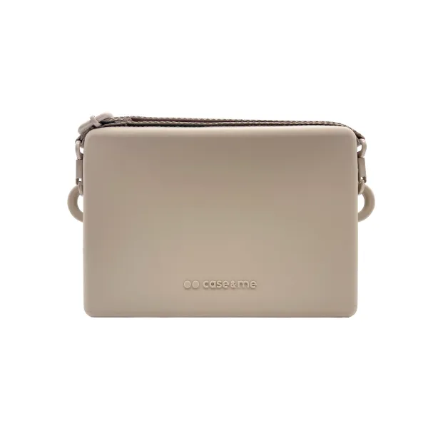 case&me - Taška Jelly Bag, veľkosť M, dove grey