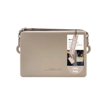 case&me - Taška Jelly Bag, veľkosť M, dove grey