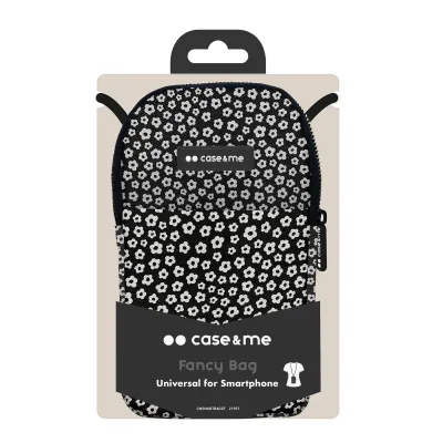 case&me - Taštička Fancy Bag pre smartfóny, small flowers