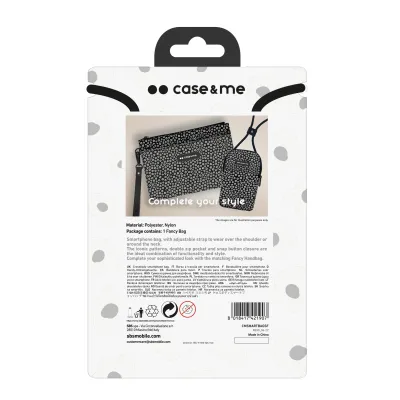 case&me - Taštička Fancy Bag pre smartfóny, small flowers