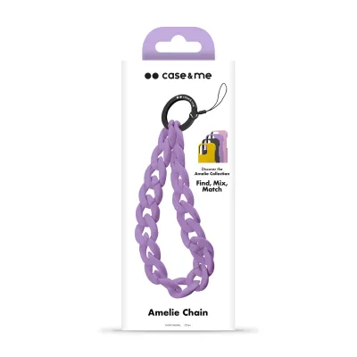 case&me - Náramok Amelie Chain, lavender
