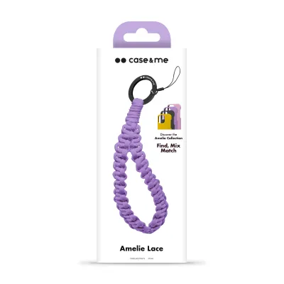 case&me - Náramok Amelie Lace, lavender