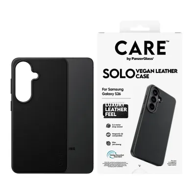 CARE - Puzdro Solo pre Samsung Galaxy S26, čierna