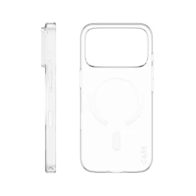 CARE - Puzdro SL1M pre Apple iPhone 17 Pro, transparentná