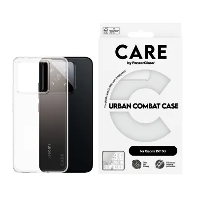 CARE - Puzdro Urban Combat pre Xiaomi 15C 5G, transparentná