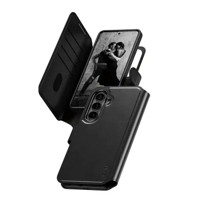 CARE - Puzdro Tango Wallet Two-In-One s QI pre Samsung Galaxy S26+, čierna