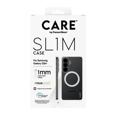CARE - Puzdro SL1M pre Samsung Galaxy S26+, transparentná