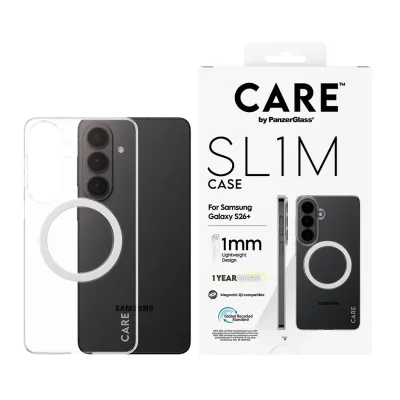 CARE - Puzdro SL1M pre Samsung Galaxy S26+, transparentná