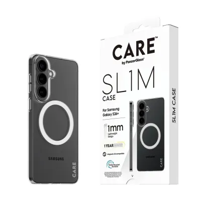 CARE - Puzdro SL1M pre Samsung Galaxy S26+, transparentná