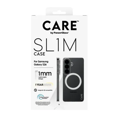 CARE - Puzdro SL1M pre Samsung Galaxy S26, transparentná