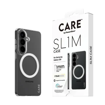 CARE - Puzdro SL1M pre Samsung Galaxy S26, transparentná