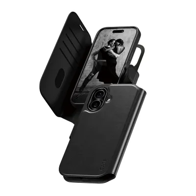 CARE - Puzdro Wallet Tango Two-In-One s MagSafe pre iPhone 17, čierna