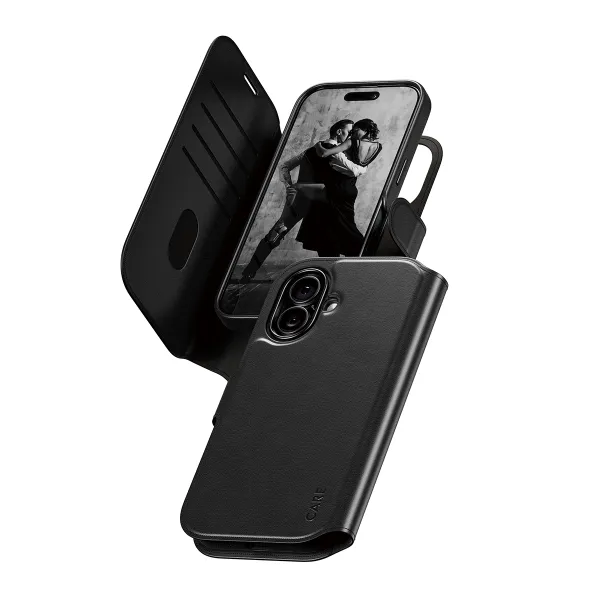 CARE - Puzdro Wallet Tango Two-In-One s MagSafe pre iPhone 17, čierna