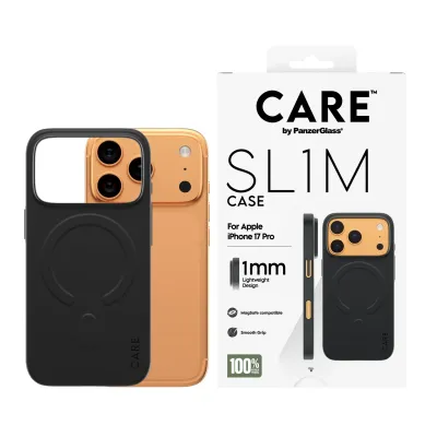 CARE - Puzdro SL1M pre Apple iPhone 17 Pro, čierna