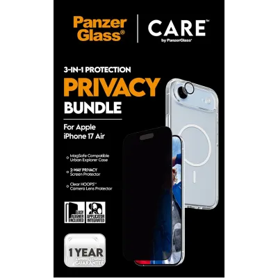 PanzerGlass - Bundle 3v1 Privacy pre iPhone 17 Air
