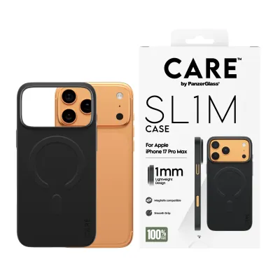 CARE - Puzdro SL1M pre iPhone 17 Pro Max, čierna
