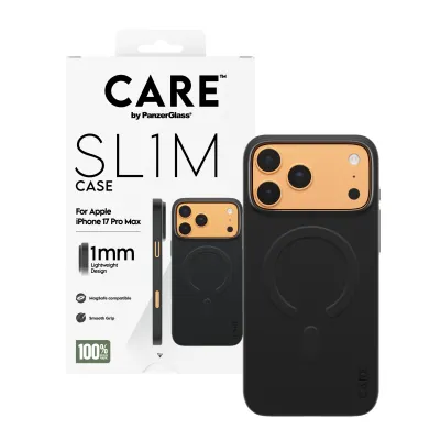 CARE - Puzdro SL1M pre iPhone 17 Pro Max, čierna