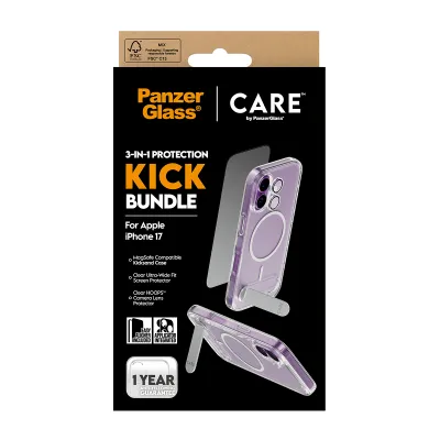 PanzerGlass - Bundle 3v1 Kick pre iPhone 17