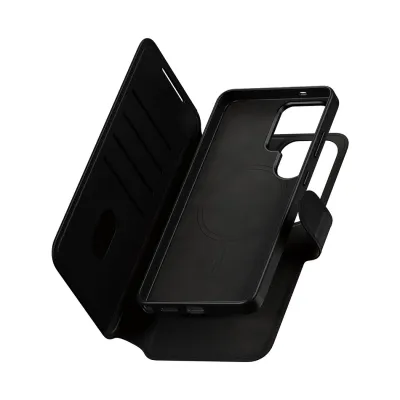 CARE - Puzdro Tango Wallet Two-In-One s QI pre Samsung Galaxy S26 Ultra, čierna