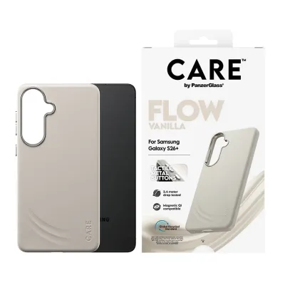 CARE - Puzdro FLOW s QI pre Samsung Galaxy S26+, vanilla