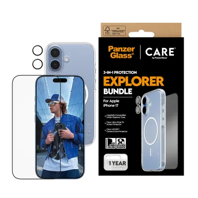 PanzerGlass - Bundle 3v1 Explorer pre iPhone 17