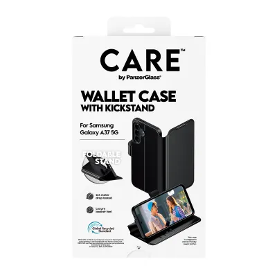 CARE - Puzdro Wallet Kickstand pre Samsung Galaxy A37, čierna