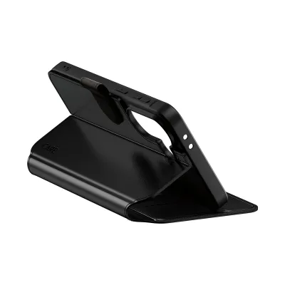 CARE - Puzdro Wallet Kickstand pre Samsung Galaxy A37, čierna