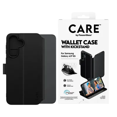 CARE - Puzdro Wallet Kickstand pre Samsung Galaxy A37, čierna