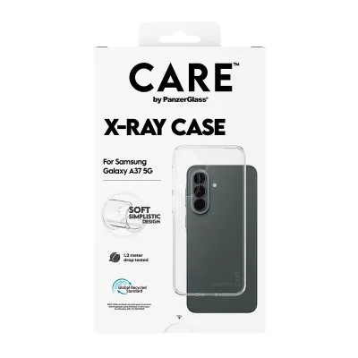 CARE - Puzdro X-Ray pre Samsung Galaxy A37, transparentná