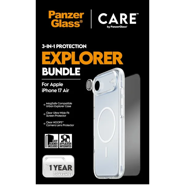 PanzerGlass - Bundle 3v1 Explorer pre iPhone 17 Air