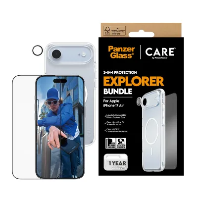 PanzerGlass - Bundle 3v1 Explorer pre iPhone 17 Air