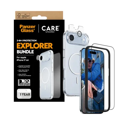 PanzerGlass - Bundle 3v1 Explorer pre iPhone 17 Air
