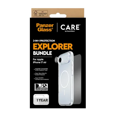 PanzerGlass - Bundle 3v1 Explorer pre iPhone 17 Air